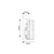 Rabalux Zidna lampa Teodoro, E14 1x12W, Hrom