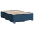 vidaXL vidaXL Box spring postelja z vzmetnico modra 160x200 cm blago, (21305516)