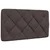 Vidaxl Posteljni okvir brez vzmetnice temno rjav 90x200 cm blago