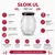 shumee 20x UL steklenih kozarcev 180 ml za med, marmelado, sladoled, smetano