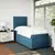 vidaXL vidaXL Box spring postelja z vzmetnico modra 90x190 cm žamet, (21308175)