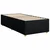Vidaxl Box spring postelja z vzmetnico črna 80x200 cm blago