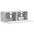 TV zidni ormar 2 pcs Beton 39 x 31 x 29,5 cm Konstruirano drvo