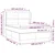 Greatstore Box spring postelja z vzmetnico temno modra 140x190cm žamet