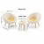 ATELIER DEL SOFA Fotelje i tabure Lida Wellsoft White Yellow