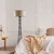 Opviq Podna lampa Tall-13473, 175 cm, E27, 200 cm Kabl, Crna