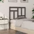Uzglavlje za krevet sivo 95,5 x 4 x 100 cm od masivne borovine