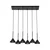 TK Lighting Viseča svetilka CONO BLACK MINI 10306