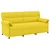 Sofa 100% poliester, metalna konstrukcija, MDF, Šperploča