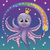 Diamond Dotz Dijamantski mozaik Magical Octupus, 15x15cm