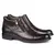 MAXA Kožne poluduboke cipele za muškarce HL-H1022D-18-M111-4R braon