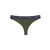 Tommy Hilfiger - embroidered logo thong - women - Green