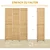 HOMCOM HOMCOM paravan bambus 120D x 1,8Š x 170V cm naravni les, (5000235492)