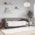 Vidaxl Raztegljiva postelja taupe 100x200 cm blago