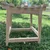 LME Garden Drvena otoman stolica, Hrast, 45x48 cm