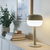 BLASVERK Stona lampa, bež, 36 cm