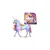 Unicorn Academy svetleči mavrični samorog Wildstar 28 cm