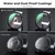 K&F 62MM Nano-X Variable/Fader ND Filter, ND2~ND32, W/O Black Cross with 3pcs cleaning cloths