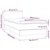 vidaXL Box spring postelja z vzmetnico LED krem 80x200 cm blago