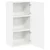 vidaXL Stenska kuhinjska omarica Bela 50 x 31 x 100 cm Konstruiran les