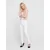 ONLY Kavbojke BLUSH MID ANKLE WHITE, bela