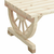 Vidaxl Vrtna miza 115x55x65 cm trden les jelke