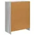 Ormar s ladicama Siva sonoma 66 x 34,5 x 87 cm