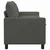 vidaXL Kavč Temno siva 156 x 81 x 87,5 cm Blago