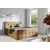 Boxspring postelja Charlotte - 200x200 cm