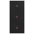 Krevet s ladicama Crni hrast 90 x 200 cm Konstruirano drvo