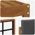 Set vanjskih sofa 4 kom. Prirodna i antracit