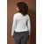 Trendyol Curve Ženska bluza Tbbaw26Af00119, Bela