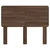 Vidaxl Vzglavje Rjav hrast 100 cm Konstruiran les