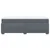 vidaXL Box spring postelja z vzmetnico temno siva 80x200 cm žamet