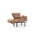 Atelier del Sofa Fotelja Nitta 95x85x70cm Svetlobraon