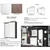 Ceramica Lux Atina 75 wenge ormarić gornji deo