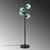 Opviq Podna lampa Benek-15-14532, 36x36x135 cm, IP20, Crno-plava