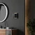 Opviq Zidna lampa Bera-15305, 15x15x11cm, IP20, Crna