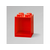 LEGO Brick 4 viseča polica rdeča
