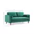 Atelier del Sofa Dvosed Rome 90x70x175cm Zeleni