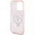 Original KARL LAGERFELD Hardcase maska za iPhone 15 Pro Max (Magsafe / Ringstand KC / pink)