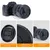 K&F Accessory 9-in-1 set, 55mm Center Pinch Lens Cap with string (unstringing)*3+Vacuum Cleaning
