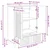 Kreveta Staro drvo 66 x 34,5 x 95 cm Konstruirano drvo