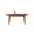 HANAH HOME Vina Walnut Anthracite set stola i stolica i klupe