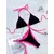 Bikini black pink M
