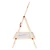 Kruzzel Dvostranska lesena risalna tabla 67cm + krede