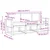 Set vanjskih sofa 3 pcs Prirodna i antracit Poliester