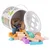ECO TOYS Drvene kocke, 50 komada, Šarene