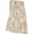 Womens viscose Mini Skort soft seagrass flower