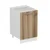 Hanah Home kuhinjski element Minar 4123, 50 cm, beli / dore